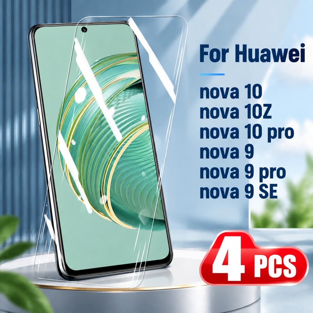 Huawei Nova 12 - 4 protectores de pantalla para HUAWEI