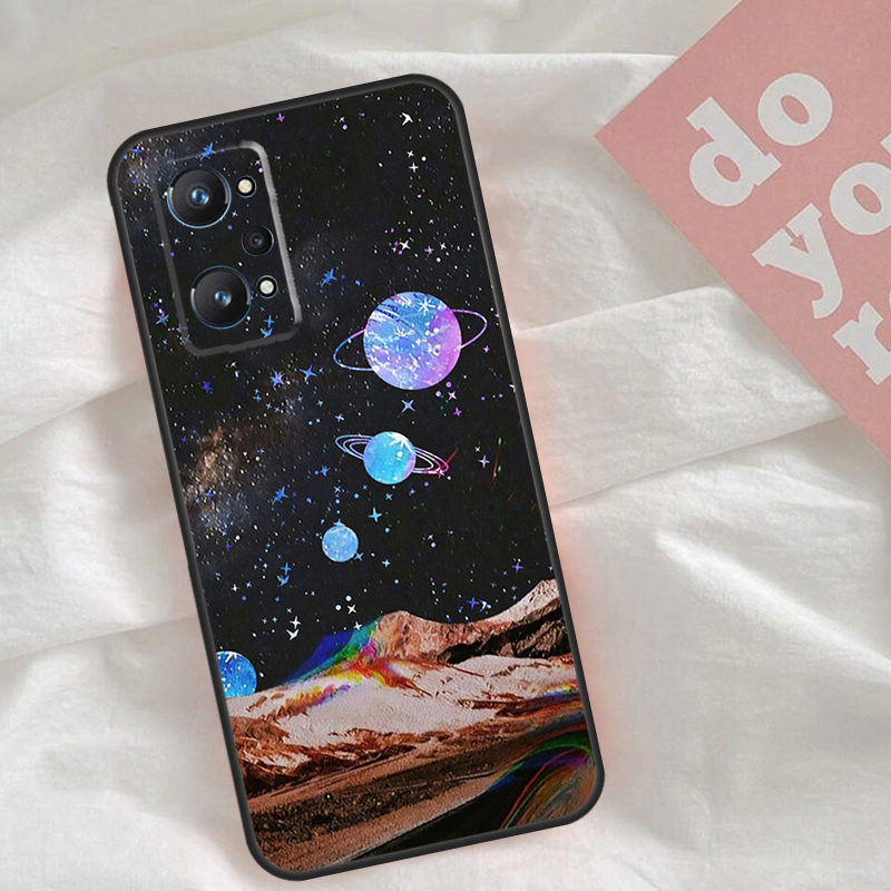 Funda con diseño de estrellas  - Realme C67 reseña y precio