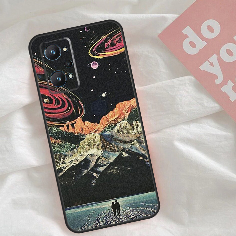Funda con diseño de estrellas  - Realme C67 reseña y precio