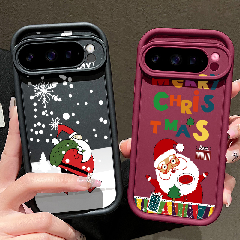 Funda blanda con diseño navide - Google Pixel 9 Pro reseña y precio