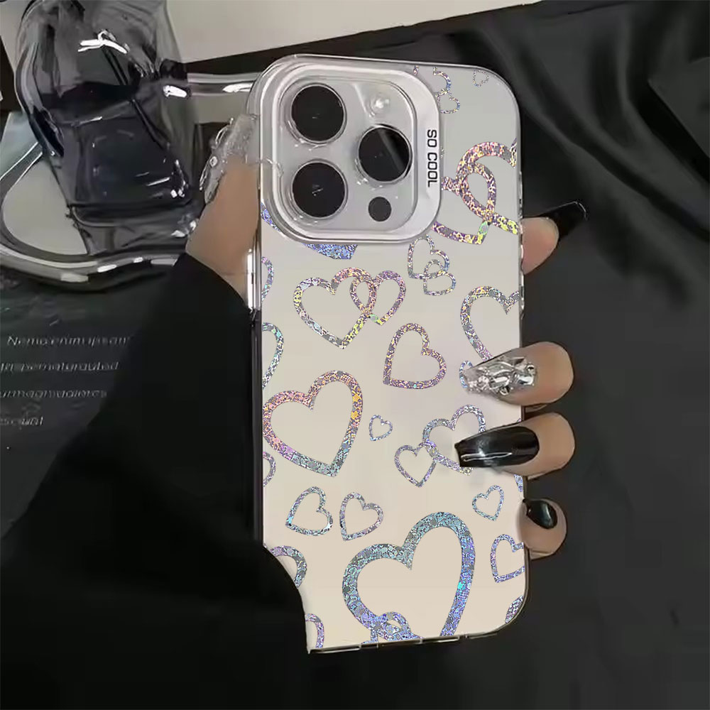 Funda con estampado de corazon - Apple Iphone 15 Pro Max reseña y precio