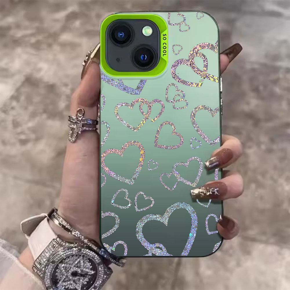 Funda con estampado de corazon - Apple Iphone 15 Pro Max reseña y precio
