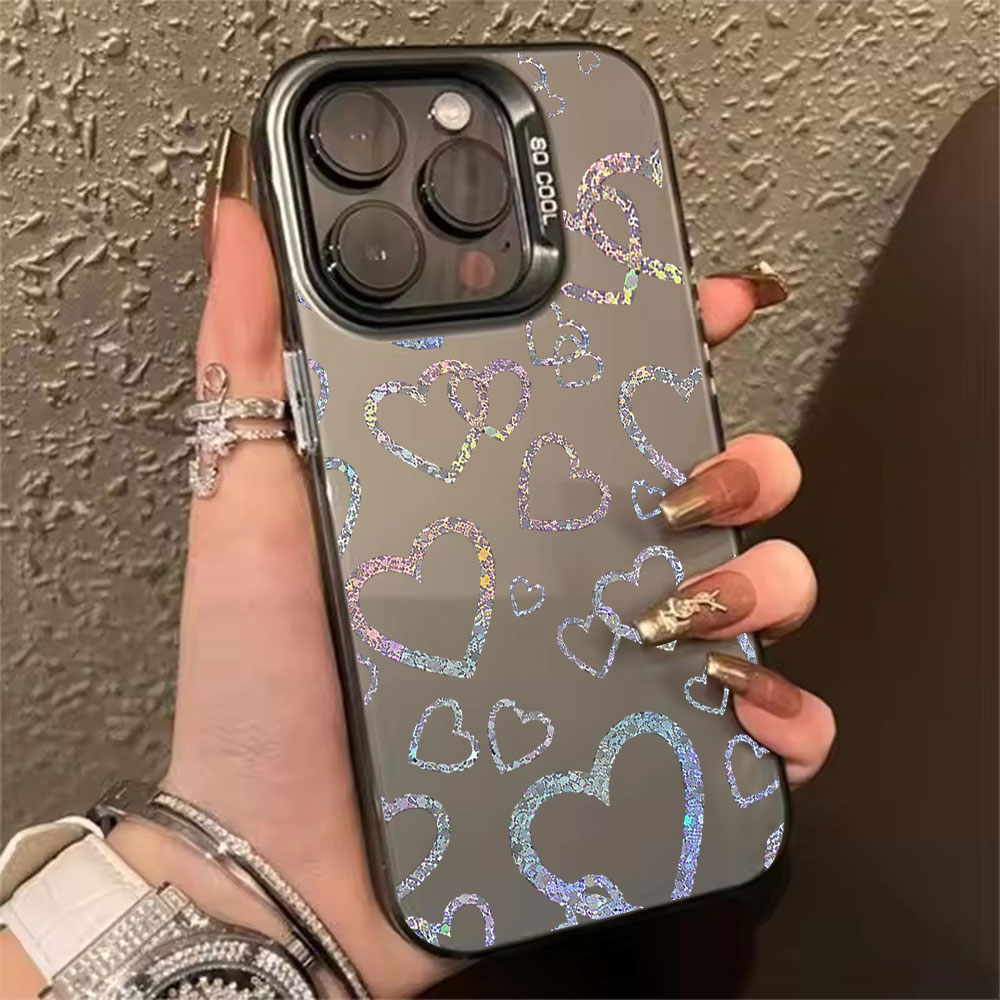Funda con estampado de corazon - Apple Iphone 15 Pro Max reseña y precio