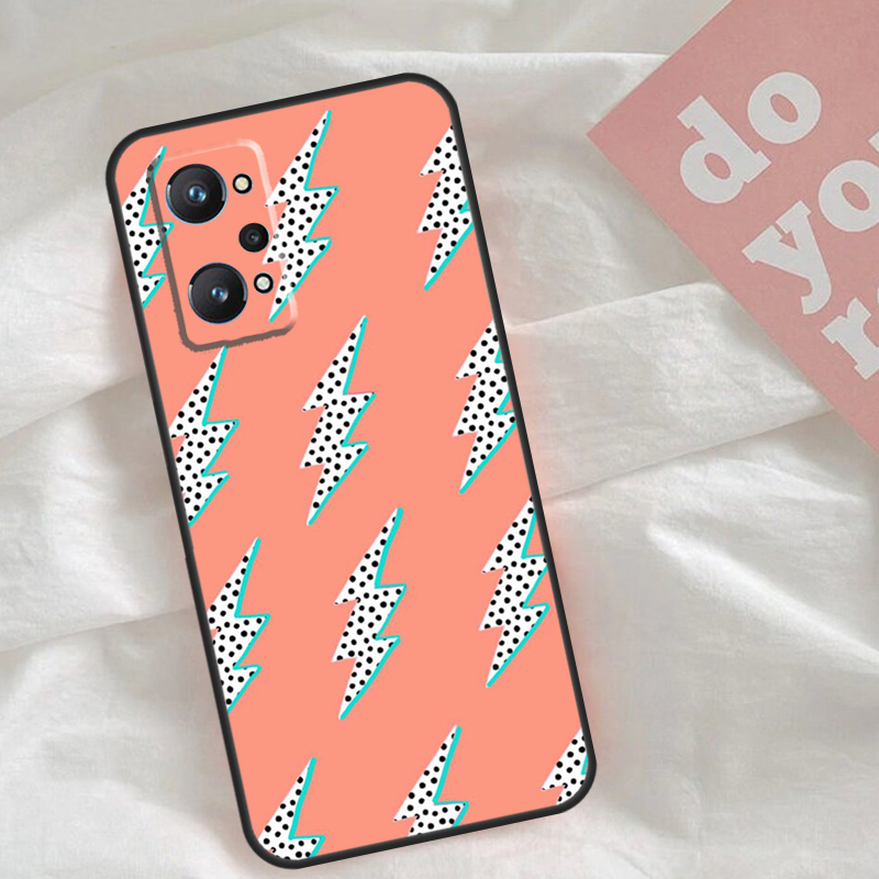 Funda rosa con diseño de estre - Realme C67 reseña y precio